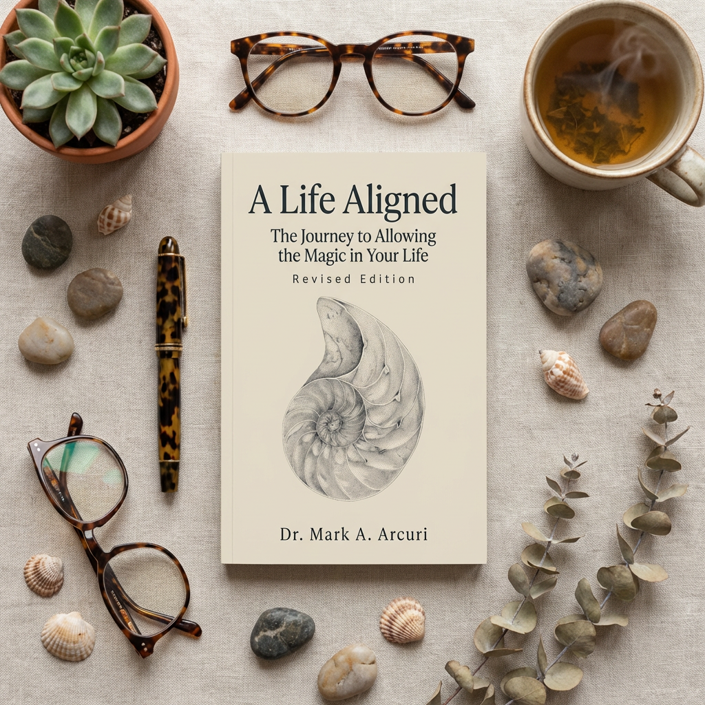 A Life Aligned flat lay